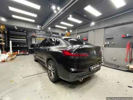 개포랩핑 BMW X4 에이버리 사틴블랙 / 강남, 개포, 양재