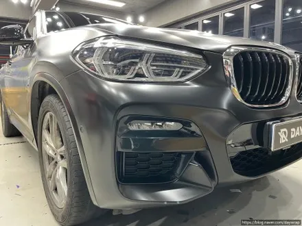 개포랩핑 BMW X4 에이버리 사틴블랙 / 강남, 개포, 양재