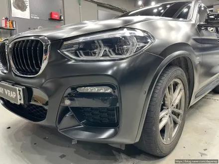 개포랩핑 BMW X4 에이버리 사틴블랙 / 강남, 개포, 양재