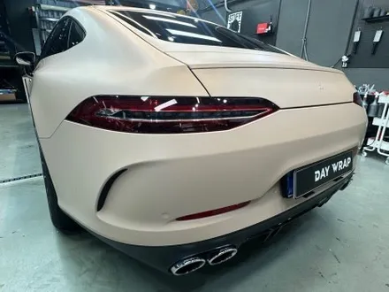 논현 랩핑 벤츠 GT43 전체랩핑 타이니봇 매트 디설트 텐 / 강남, 개포, 양재