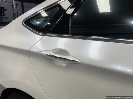 개포랩핑 현대 i40 타이니봇 메탈페인트화이트&쥬시밀크그레이 / 강남, 개포, 양재