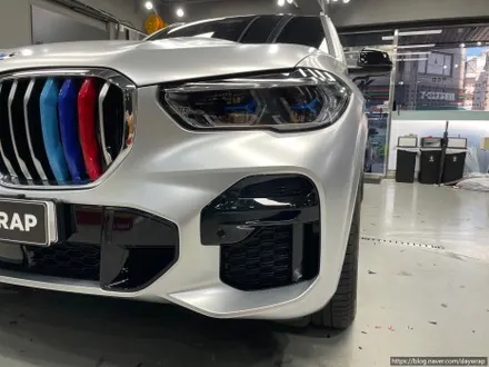 강남랩핑 BMW X5 타이니봇 펄메탈실버 / 강남, 개포, 양재
