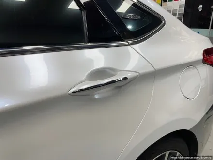 개포랩핑 현대 i40 타이니봇 메탈페인트화이트&쥬시밀크그레이 / 강남, 개포, 양재