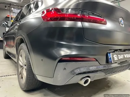 개포랩핑 BMW X4 에이버리 사틴블랙 / 강남, 개포, 양재