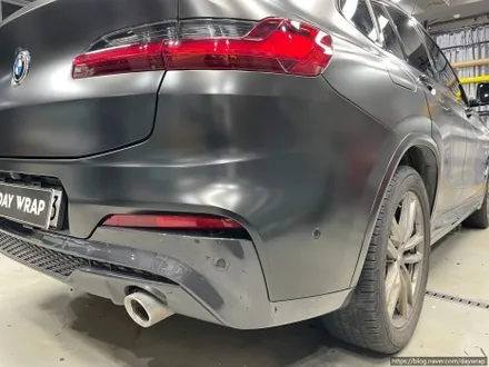 개포랩핑 BMW X4 에이버리 사틴블랙 / 강남, 개포, 양재