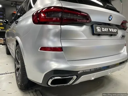 강남랩핑 BMW X5 타이니봇 펄메탈실버 / 강남, 개포, 양재