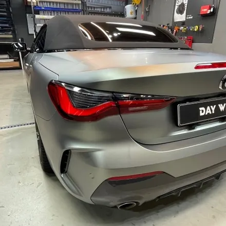 강남랩핑 BMW 4시리즈 컨버터블 타이니봇 무광 밀레니엄 제이드 / 강남, 개포, 양재