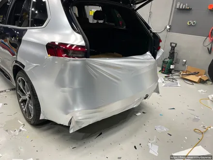 강남랩핑 BMW X5 타이니봇 펄메탈실버 / 강남, 개포, 양재