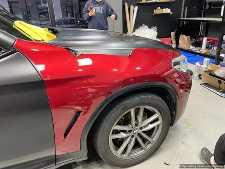 개포랩핑 BMW X4 에이버리 사틴블랙 / 강남, 개포, 양재