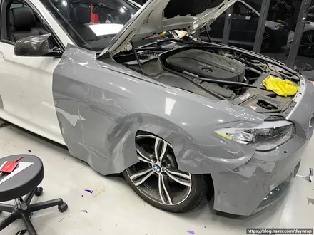 개포랩핑 BMW 5시리즈 타이니봇 나르도그레이 / 강남, 개포, 양재