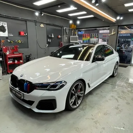강남랩핑 BMW 530I 루프스킨 / 강남, 개포, 양재