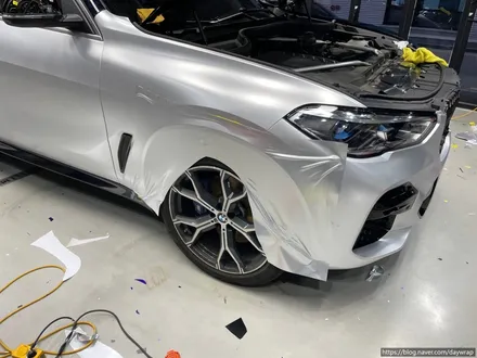강남랩핑 BMW X5 타이니봇 펄메탈실버 / 강남, 개포, 양재
