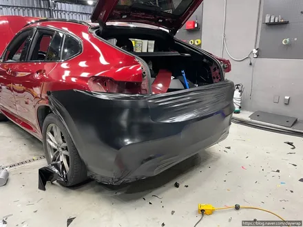 개포랩핑 BMW X4 에이버리 사틴블랙 / 강남, 개포, 양재