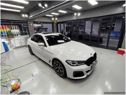 논현랩핑 BMW 5시리즈 크롬죽이기 / 강남, 개포, 양재