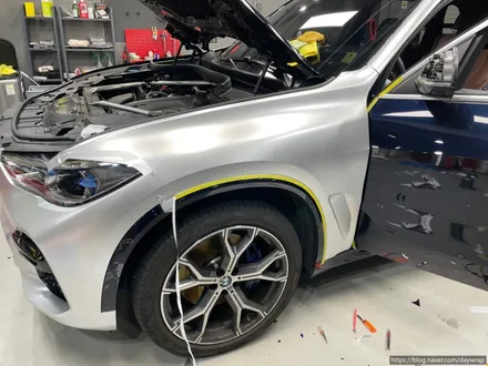 강남랩핑 BMW X5 타이니봇 펄메탈실버 / 강남, 개포, 양재