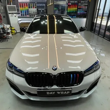 강남랩핑 BMW 530I 루프스킨 / 강남, 개포, 양재