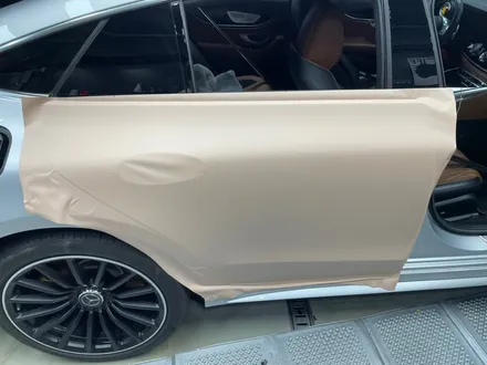 논현 랩핑 벤츠 GT43 전체랩핑 타이니봇 매트 디설트 텐 / 강남, 개포, 양재