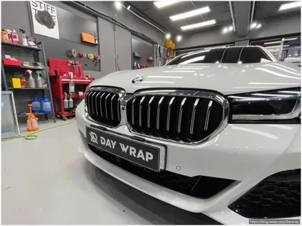 논현랩핑 BMW 5시리즈 크롬죽이기 / 강남, 개포, 양재