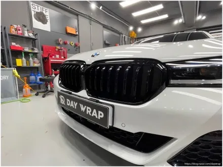 논현랩핑 BMW 5시리즈 크롬죽이기 / 강남, 개포, 양재