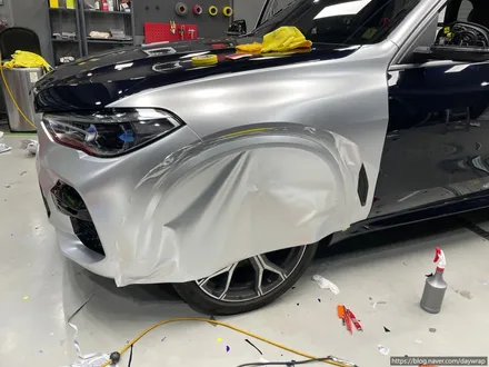 강남랩핑 BMW X5 타이니봇 펄메탈실버 / 강남, 개포, 양재