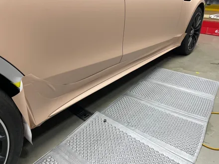 논현 랩핑 벤츠 GT43 전체랩핑 타이니봇 매트 디설트 텐 / 강남, 개포, 양재