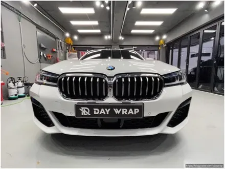 논현랩핑 BMW 5시리즈 크롬죽이기 / 강남, 개포, 양재