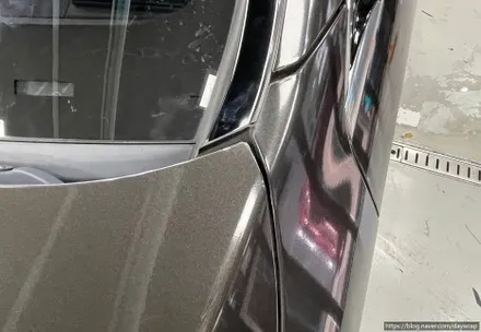 논현랩핑 S클래스 에이버리 블랙메탈릭 본넷 재시공 / 강남, 개포, 양재