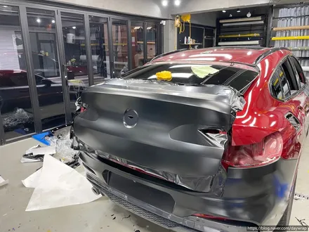 개포랩핑 BMW X4 에이버리 사틴블랙 / 강남, 개포, 양재
