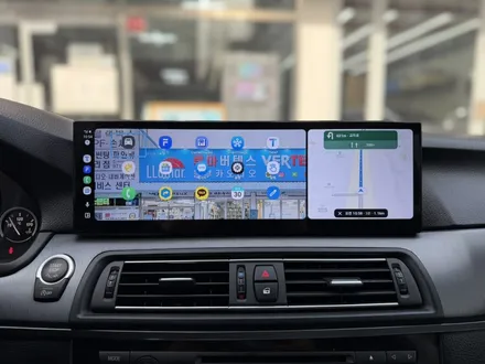 BMW 5시리즈 15인치 안드로이드 오토와 애플 카플레이 시작