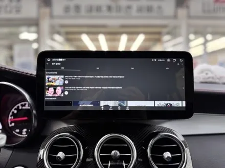 벤츠 GLC 쿠페 12.3인치 안드로이드 올인원 완벽한 마무리