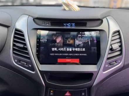 아반떼 MD 안드로이드 올인원 내비게이션의 편리함