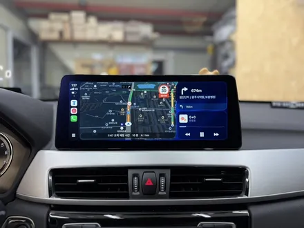 BMW X1 F48 안드로이드 올인원과 애플 카플레이 장착으로 고민 끝