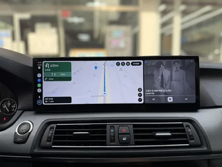 BMW 5시리즈 15인치 안드로이드 오토와 애플 카플레이 시작
