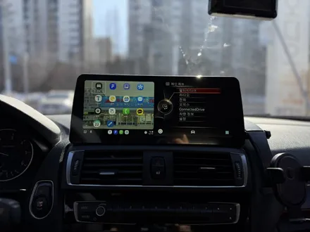 BMW 118d F20 애플 카플레이와 안드로이드 오토 터치 모니터 시공기