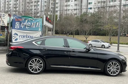 광주 썬팅의 계절 새옷을 입고 깔끔한 제네시스 G80