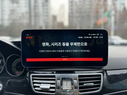 광주 벤츠 E클래스 W212 안드로이드 올인원 완벽한 작업으로