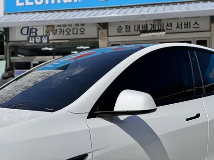 광주 첨단 신차패키지 전문점 테슬라 모델 Y 깔끔한 작업 받으세요