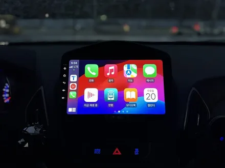 광주 투싼 IX 안드로이드 올인원 시공으로 즐기는 애플 카플레이