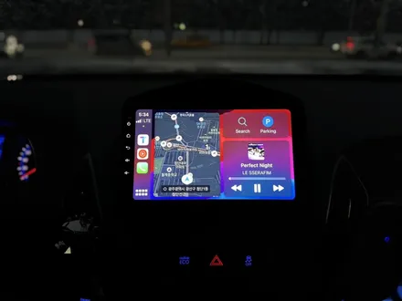 광주 투싼 IX 안드로이드 올인원 시공으로 즐기는 애플 카플레이