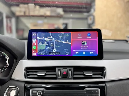광주 BMW X1 안드로이드 올인원과 카플레이 깔끔하게 완성