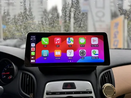 제네시스 쿠페 안드로이드 올인원 시공 카플레이까지 쾌적하게