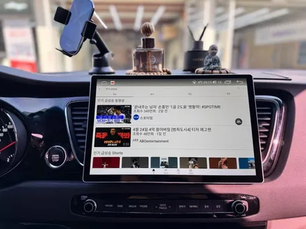 광주 올뉴 카니발 13인치 안드로이드 올인원과 어라운드뷰 작업기