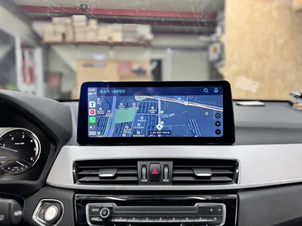 광주 BMW X1 안드로이드 올인원과 카플레이 깔끔하게 완성