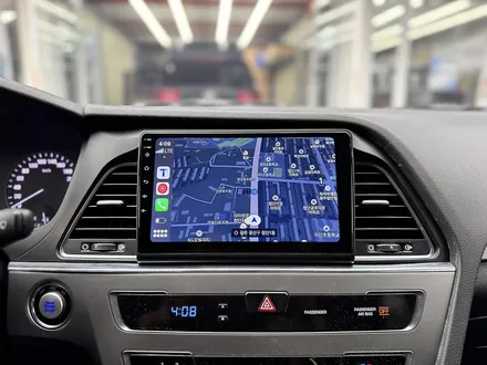 LF 쏘나타 안드로이드 올인원과 애플 카플레이 장착기