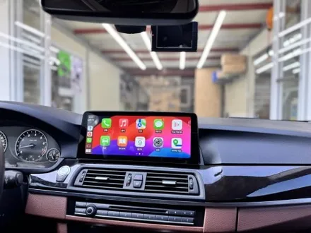 광주 BMW 5시리즈 F10 안드로이드 올인원 카플레이 깔끔하게 완성