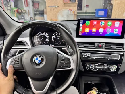 광주 BMW X1 안드로이드 올인원과 카플레이 깔끔하게 완성