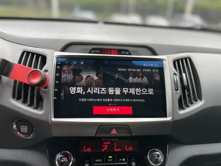 광주 스포티지R 안드로이드 올인원과 전방카메라까지 설치했어요