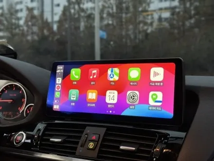 광주 BMW X4 안드로이드 올인원으로 쾌적한 카플레이