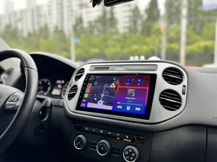 광주 폭스바겐 티구안 안드로이드 올인원과 카플레이 깔끔한 마무리