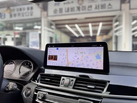 BMW X2 12.3인치 카인원 안드로이드 올인원 깔끔하게 완성